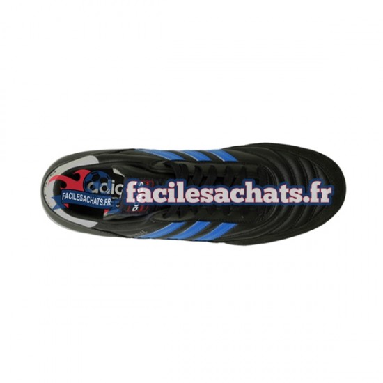 Adidas Classic Mundial Team TF Blue Stripes Noir Chaussures de Football