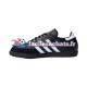 Adidas Classic Samba Hallenschuh Leder Blanc Noir Chaussures de Football