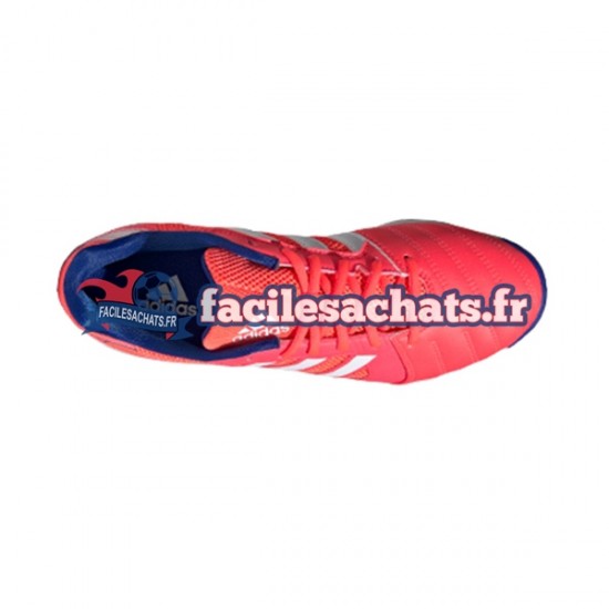 Adidas Classic Top Sala IN Halle Rose Bleu Blanc Chaussures de Football