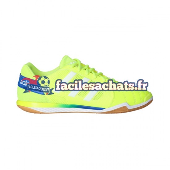 Adidas Classic Top Sala IN Halle Jaune Blanc Chaussures de Football