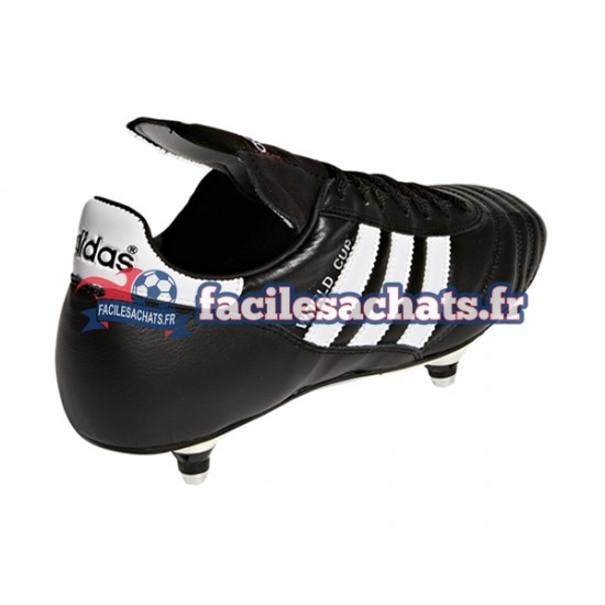 Adidas Classic World Cup SG Blanc Noir Chaussures de Football