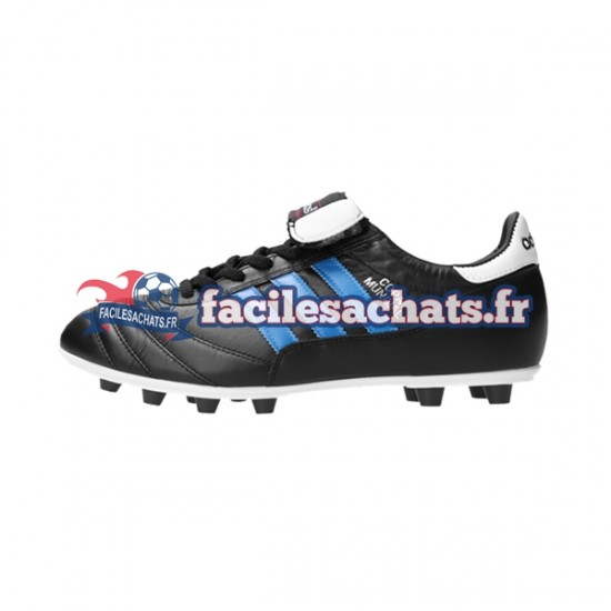 Adidas Copa Mundial FG Bleu Noir Chaussures de Football