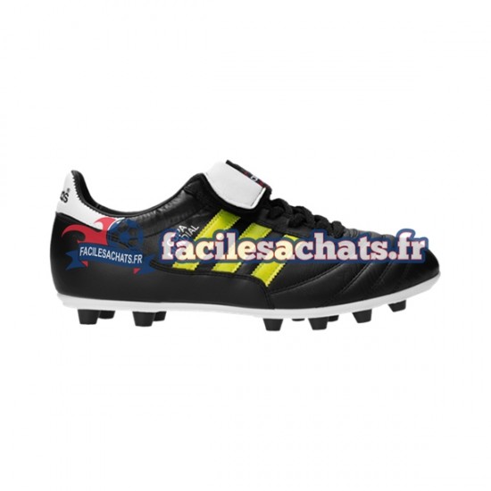 Adidas Copa Mundial FG Jaune Noir Chaussures de Football