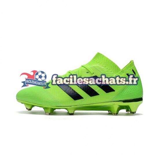 Adidas Nemeziz8.1 FG Vert Noir Chaussures de Football