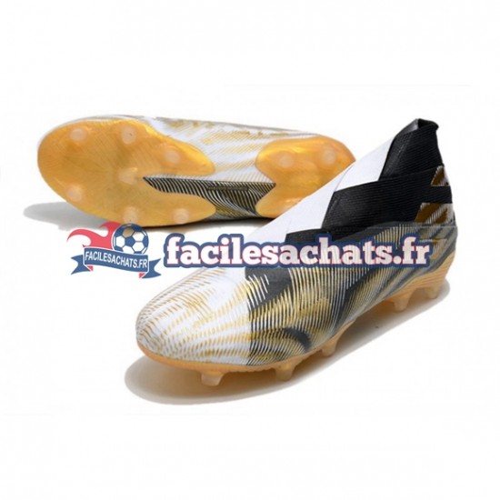 Adidas Nemeziz9 FG d Jaune Blanc Noir Chaussures de Football