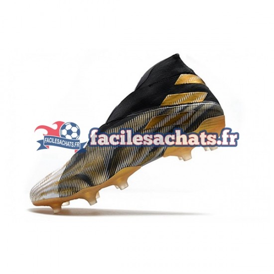 Adidas Nemeziz9 FG d Jaune Blanc Noir Chaussures de Football