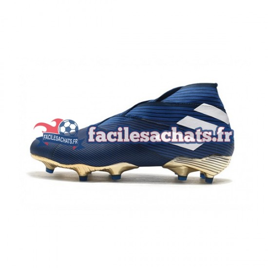 Adidas Nemeziz9 FG Bleu Blanc Noir Chaussures de Football