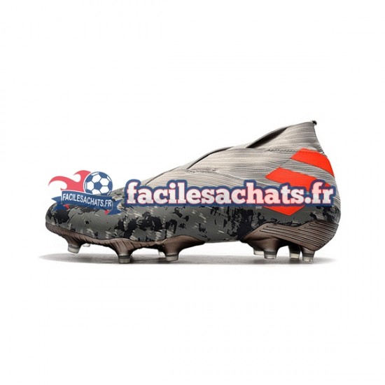 Adidas Nemeziz9 FG Gris Orange Chaussures de Football