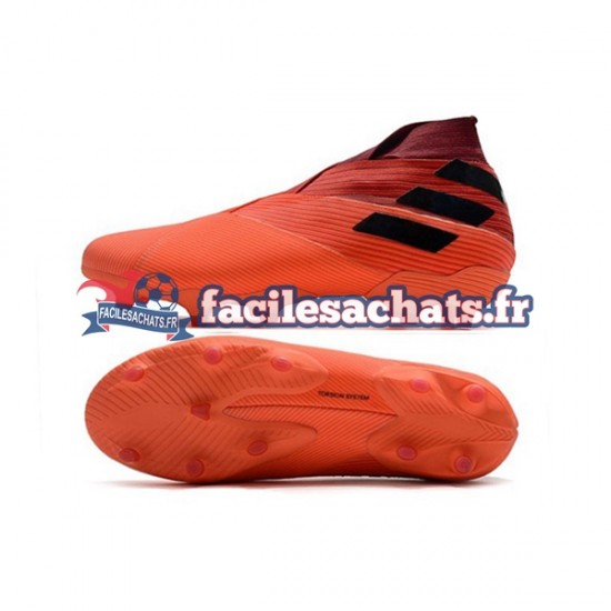 Adidas Nemeziz9 FG Inflight Rouge Orange Noir Chaussures de Football