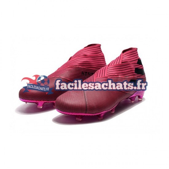 Adidas Nemeziz9 FG Rose Noir Chaussures de Football