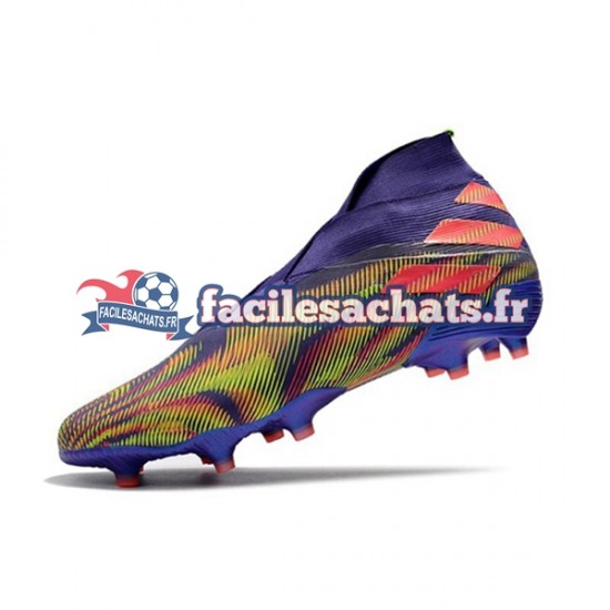 Adidas Nemeziz9 FG Violet Rose Vert Chaussures de Football