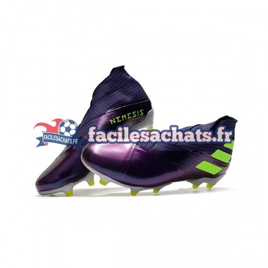 Adidas Nemeziz9 FG Violet Jaune Chaussures de Football