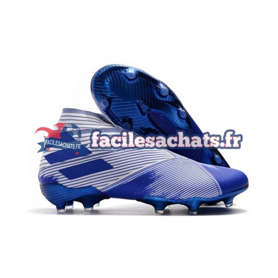 Adidas Nemeziz9 FG Bleu Blanc Chaussures de Football