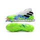 Adidas Nemeziz9 FG Bleu Blanc Vert Chaussures de Football