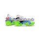 Adidas Nemeziz9 FG Bleu Blanc Vert Chaussures de Football