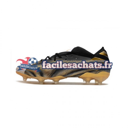 Adidas Nemeziz9.1 FG Atmospheric d Jaune Blanc Noir Chaussures de Football