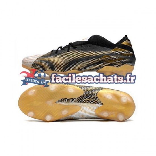 Adidas Nemeziz9.1 FG Atmospheric d Jaune Blanc Noir Chaussures de Football