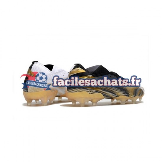 Adidas Nemeziz9.1 FG Atmospheric d Jaune Blanc Noir Chaussures de Football