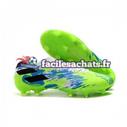 Adidas Nemeziz9.1 FG Bleu Vert Noir Chaussures de Football