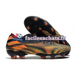 Adidas Nemeziz9.1 FG Rose Vert Noir Chaussures de Football