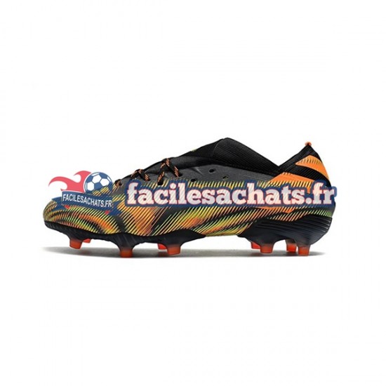 Adidas Nemeziz9.1 FG Rose Vert Noir Chaussures de Football