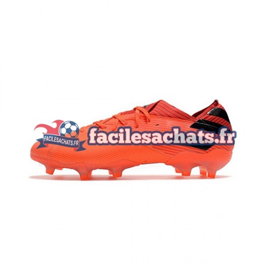 Adidas Nemeziz9.1 FG Inflight Rouge Orange Noir Chaussures de Football