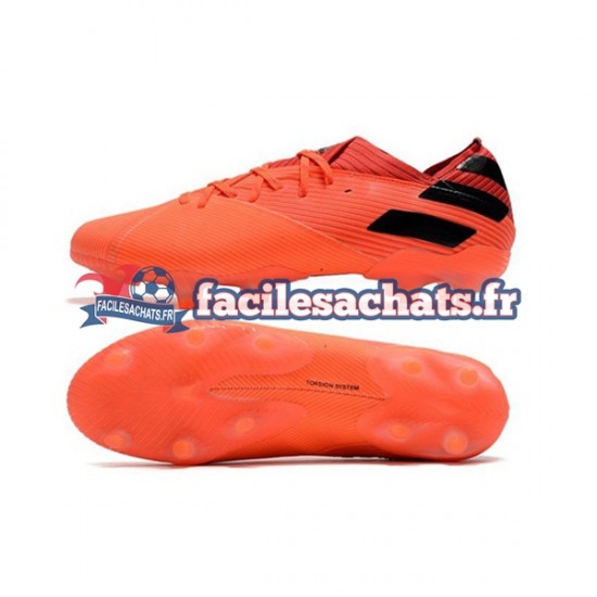 Adidas Nemeziz9.1 FG Inflight Rouge Orange Noir Chaussures de Football