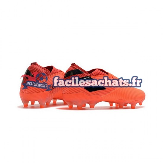Adidas Nemeziz9.1 FG Inflight Rouge Orange Noir Chaussures de Football