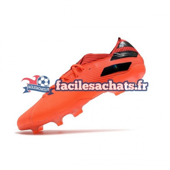Adidas Nemeziz9.1 FG Inflight Rouge Orange Noir Chaussures de Football