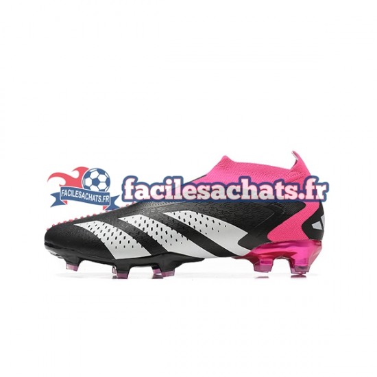 Adidas Predator ACCURACY FG Rose Blanc Noir Chaussures de Football