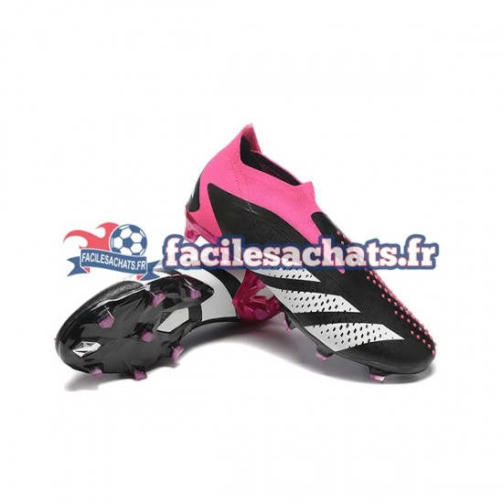 Adidas Predator ACCURACY FG Rose Blanc Noir Chaussures de Football
