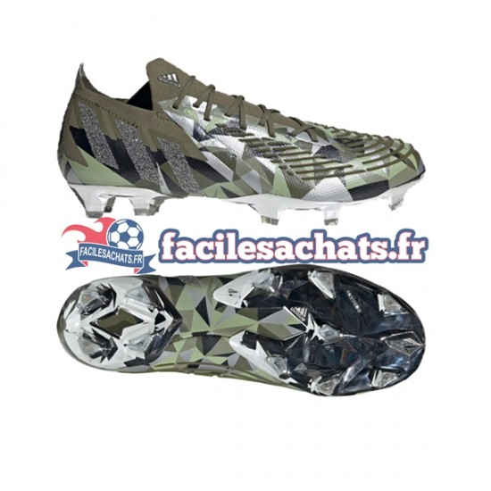 Adidas Predator EDGE CRYSTAL.1 L FG Vert Chaussures de Football