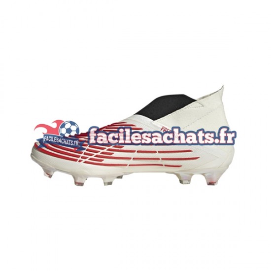 Adidas Predator EDGE FG Showdown Rouge Or Blanc Chaussures de Football