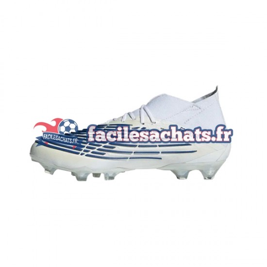 Adidas Predator EDGE.1 AG Diamond Edge Bleu Blanc Chaussures de Football