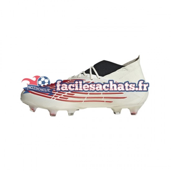 Adidas Predator EDGE.1 FG Showdown Rouge Or Blanc Chaussures de Football