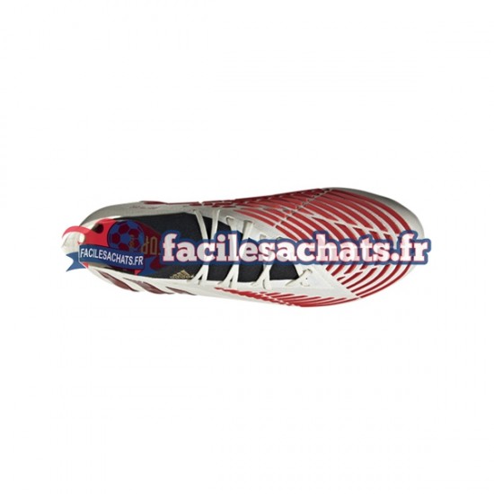 Adidas Predator EDGE.1 FG Showdown Rouge Or Blanc Chaussures de Football