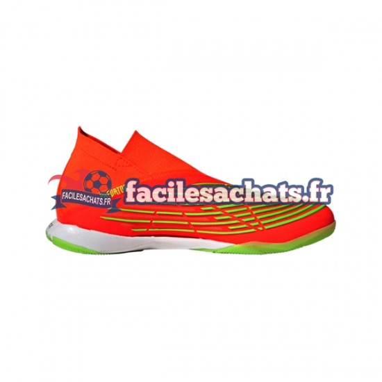 Adidas Predator EDGE.1 IN Game Data Rouge Vert Chaussures de Football