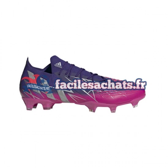 Adidas Predator EDGE.1 L FG Champions Code Violet Chaussures de Football