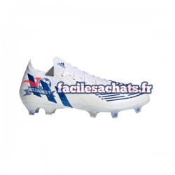 Adidas Predator EDGE.1 L FG Diamond Edge Bleu Blanc Chaussures de Football