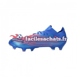 Adidas Predator EDGE.1 L FG Sapphire Edge Rouge Bleu Chaussures de Football