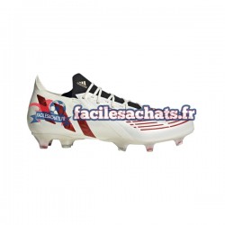 Adidas Predator EDGE.1 L FG Showdown Rouge Or Blanc Chaussures de Football