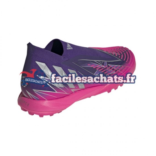 Adidas Predator EDGE.1 TF Champions Code Violet Chaussures de Football