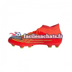 Adidas Predator EDGE.2 FG Game Data Rouge Vert Chaussures de Football