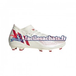 Adidas Predator EDGE.3 FG Showdown Rouge Or Blanc Chaussures de Football