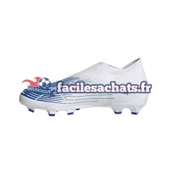 Adidas Predator EDGE.3 LL FG Diamond Edge Bleu Blanc Chaussures de Football