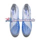 Adidas Predator Edge Geometric FG Bleu Blanc Chaussures de Football