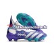 Adidas Predator FREAK FG Violet Blanc Chaussures de Football