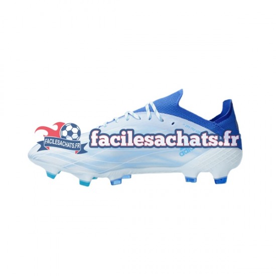 Adidas X SPEEDFLOW.1 FG Diamond Edge Bleu Blanc Chaussures de Football