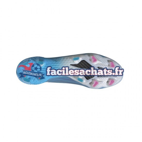Adidas X SPEEDFLOW.1 FG Sapphire Edge Rose Bleu Blanc Chaussures de Football
