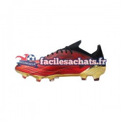 Adidas X SPEEDFLOW.1 FG Showdown Rouge Or Noir Chaussures de Football